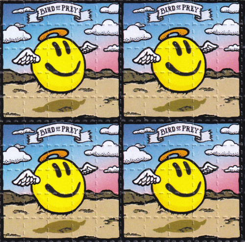 Bird Of Prey Fat Boy Slim Blotter Art