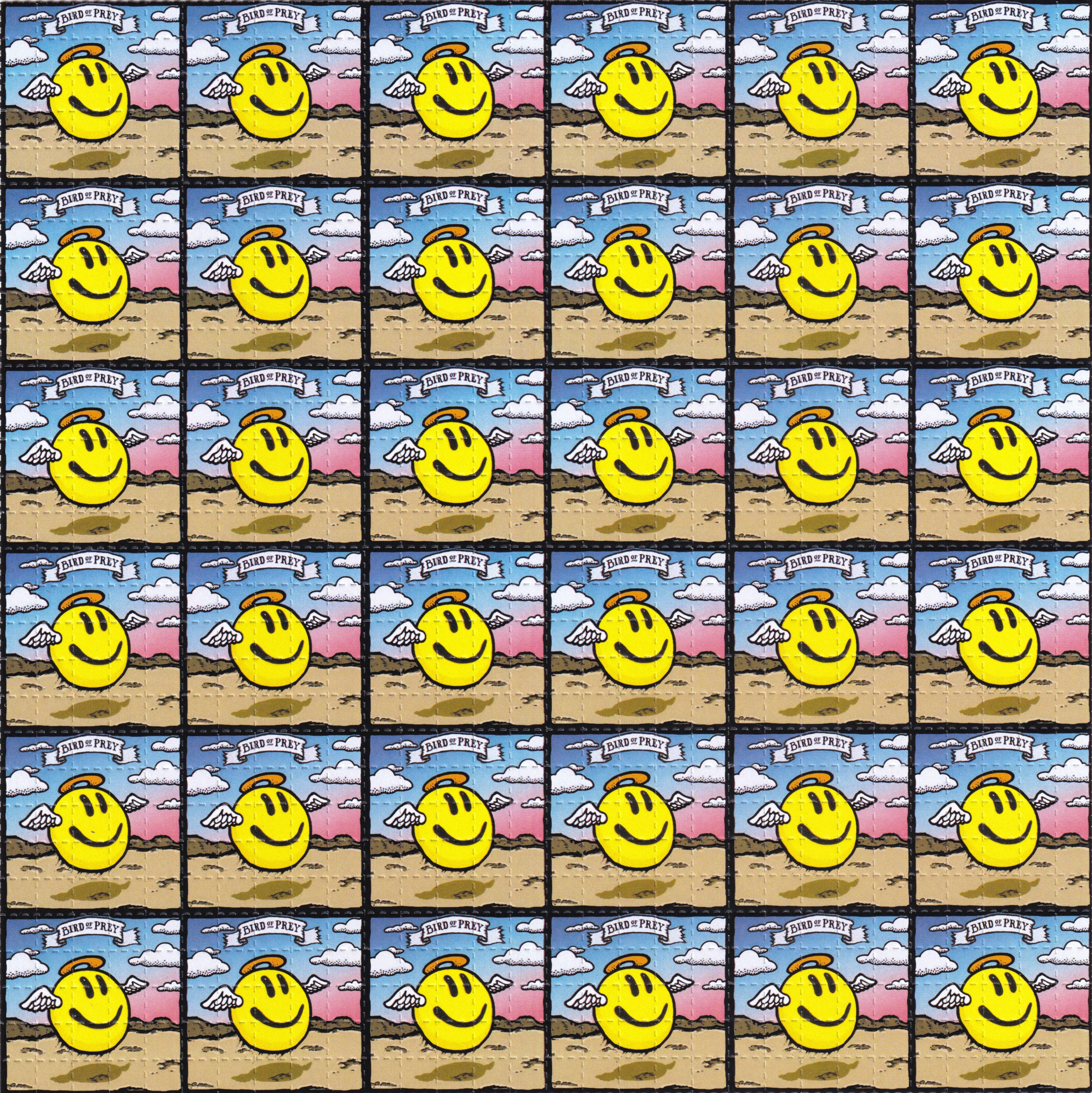 Bird Of Prey Blotter Art