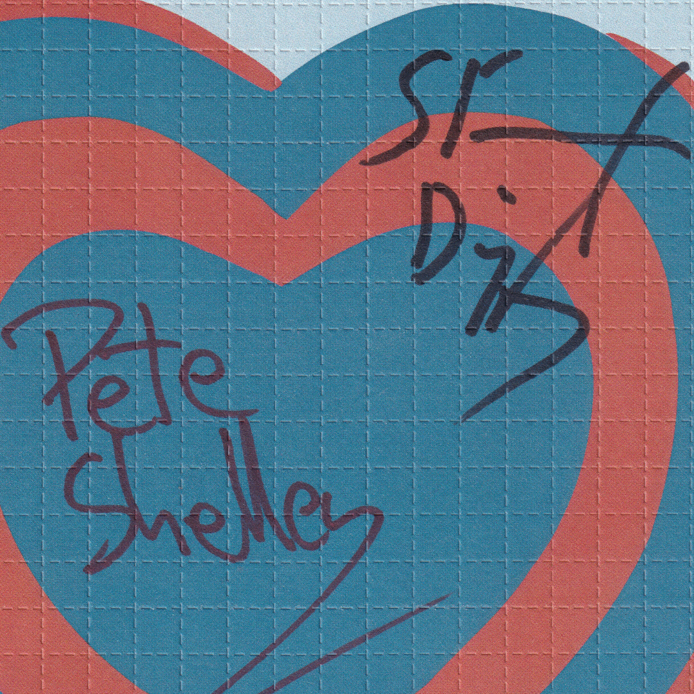 Buzzcocks Band Signed 2000's Blotter Art