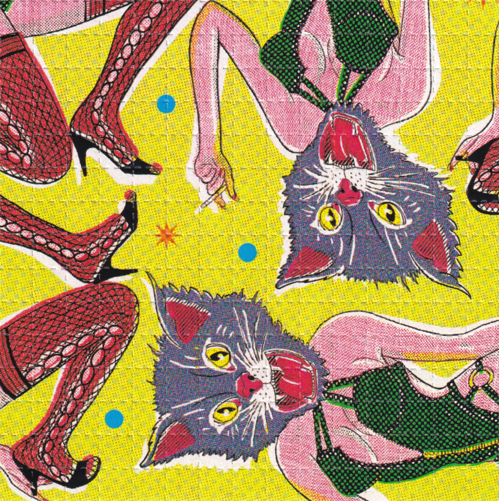 Cats Blotter Art by Ziero Muko