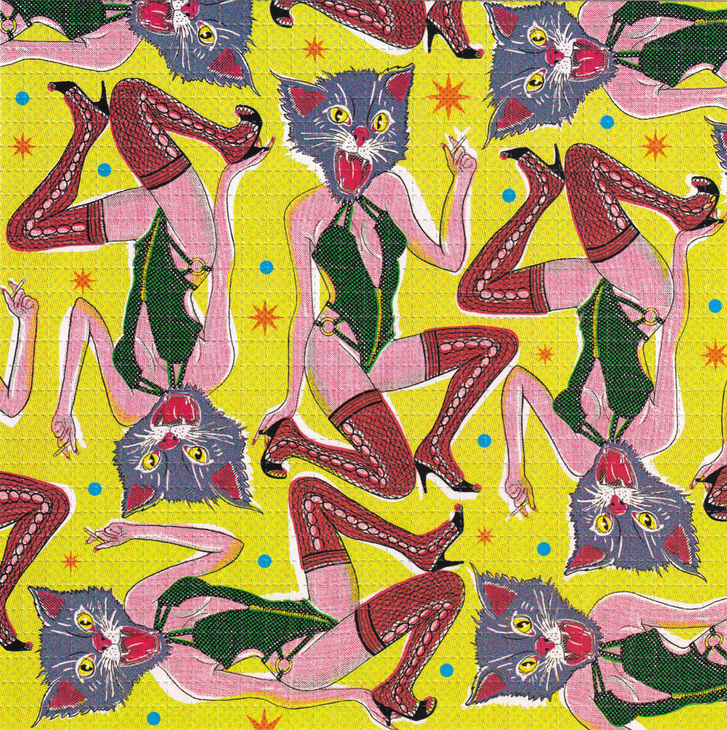 Cats Blotter Art by Ziero Muko (Double Sided)