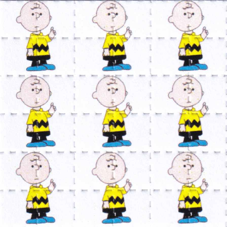 Charlie Brown LSD Acid Blotter Art