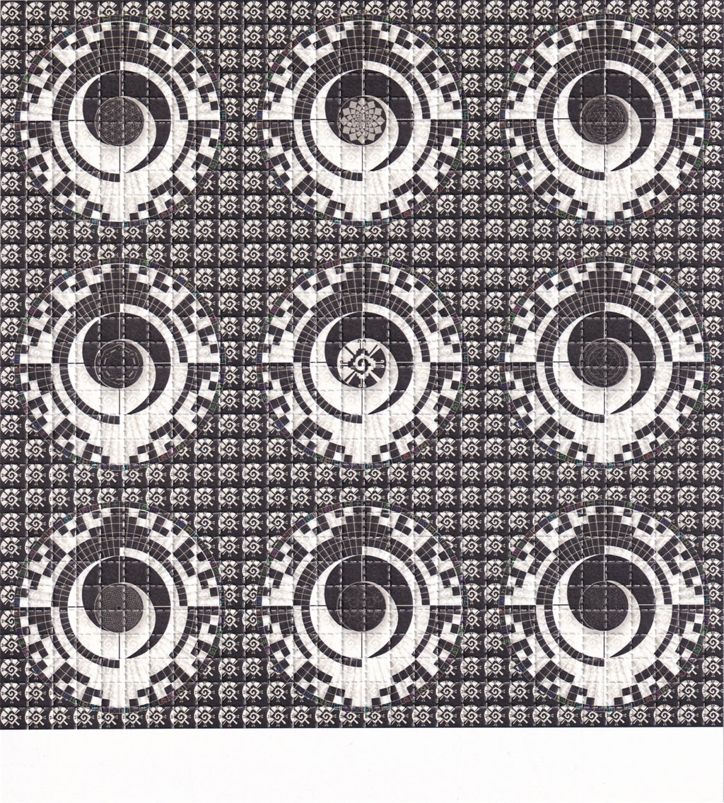 Ching Chings Signed Double Sided Blotter Art by Lucifer (2000's)