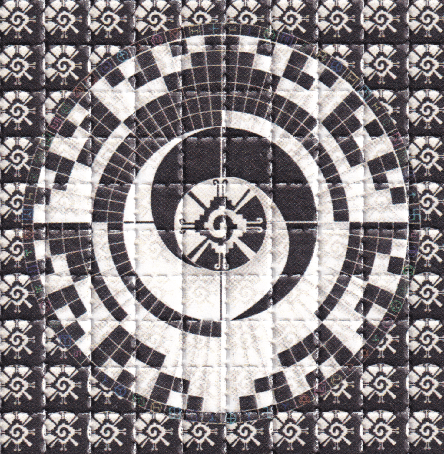 Ching Chings Signed Double Sided Blotter Art by Lucifer (2000's)