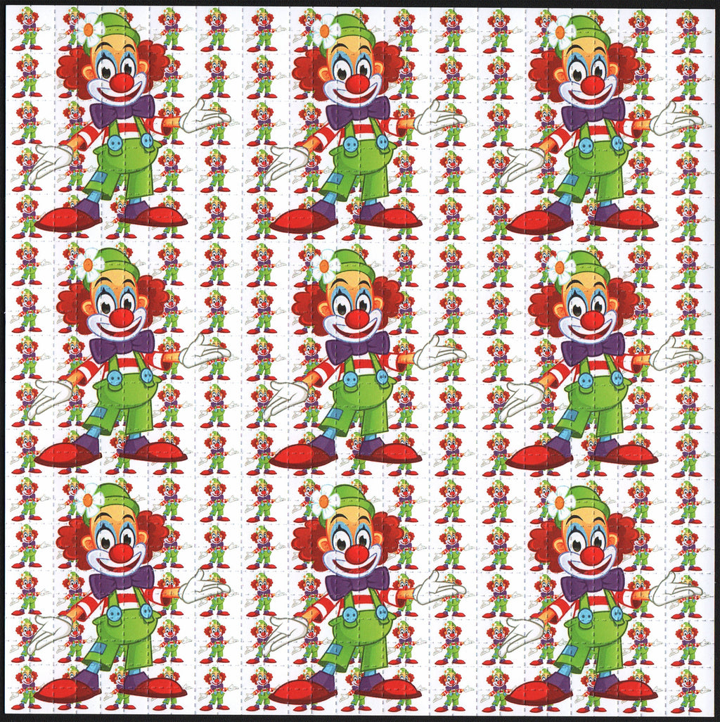 Clown Blotter Art