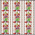 Clown Blotter Art