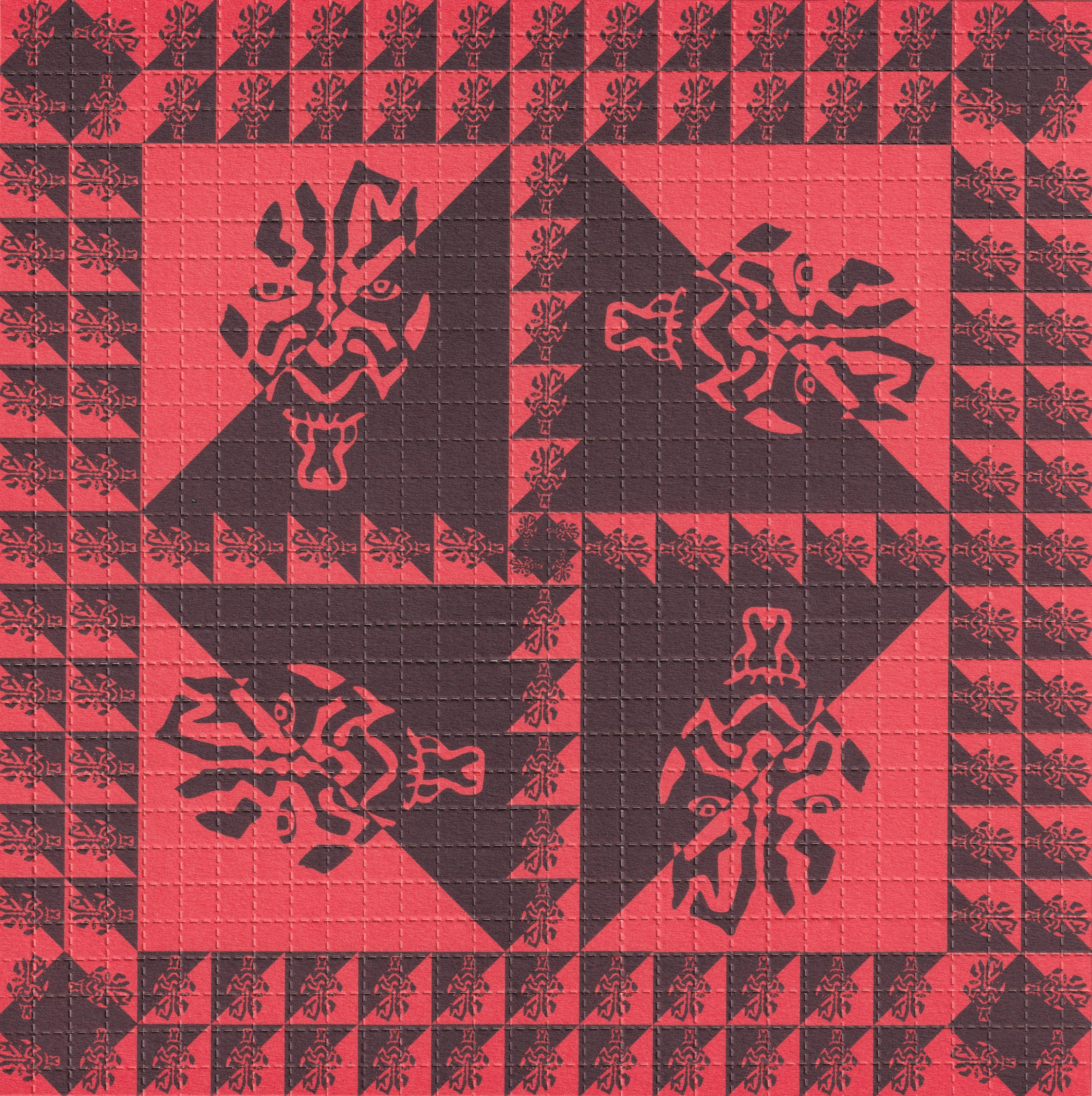 Darth Maul Blotter Art by Lomax (2000's)