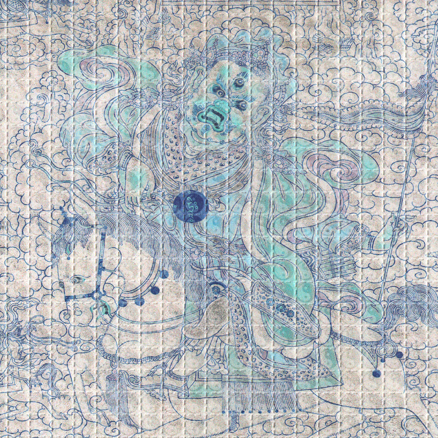 Demonise Blotter Art by Lucifer
