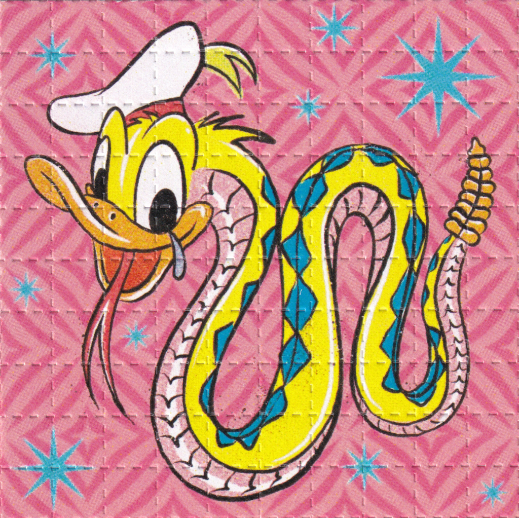 Donald Snake Blotter Art By Ziero Muko