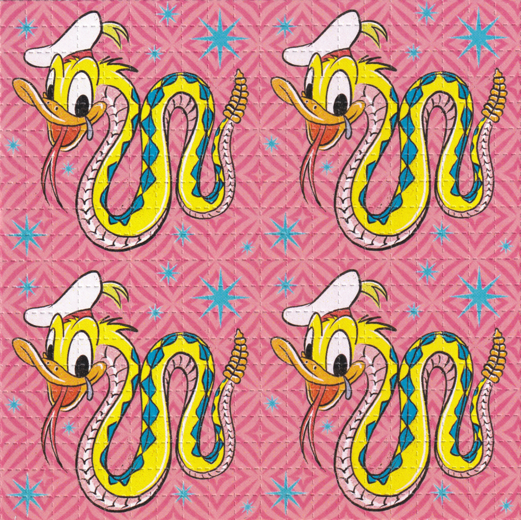 Donald Snake Blotter Art By Ziero Muko