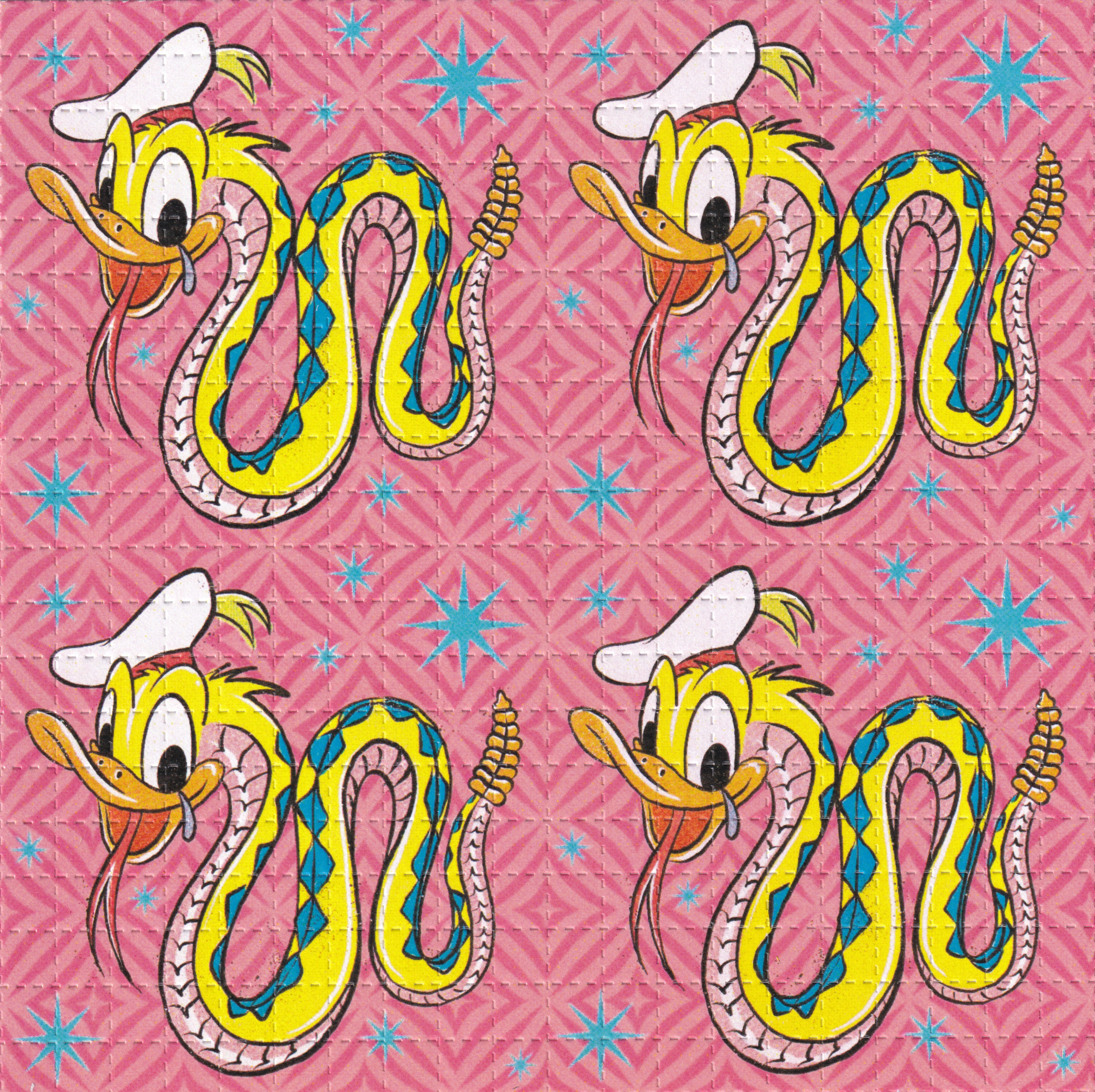 Donald Snake Blotter Art By Ziero Muko