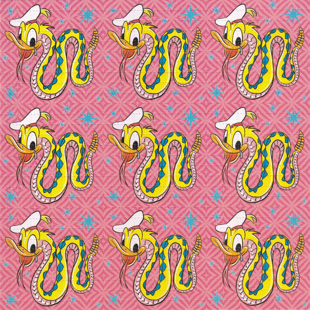 Donald Snake Blotter Art By Ziero Muko
