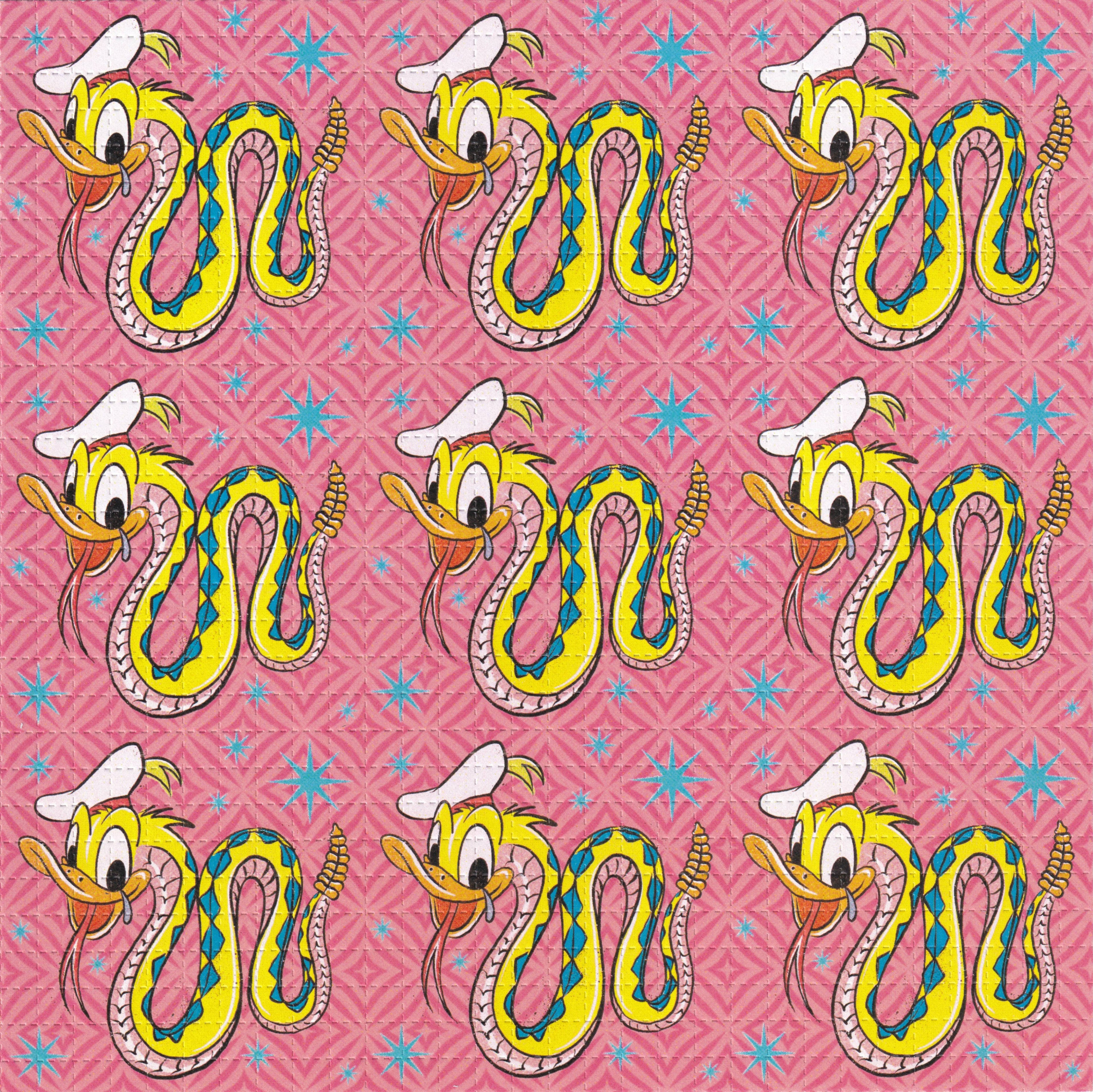 Donald Snake Blotter Art By Ziero Muko