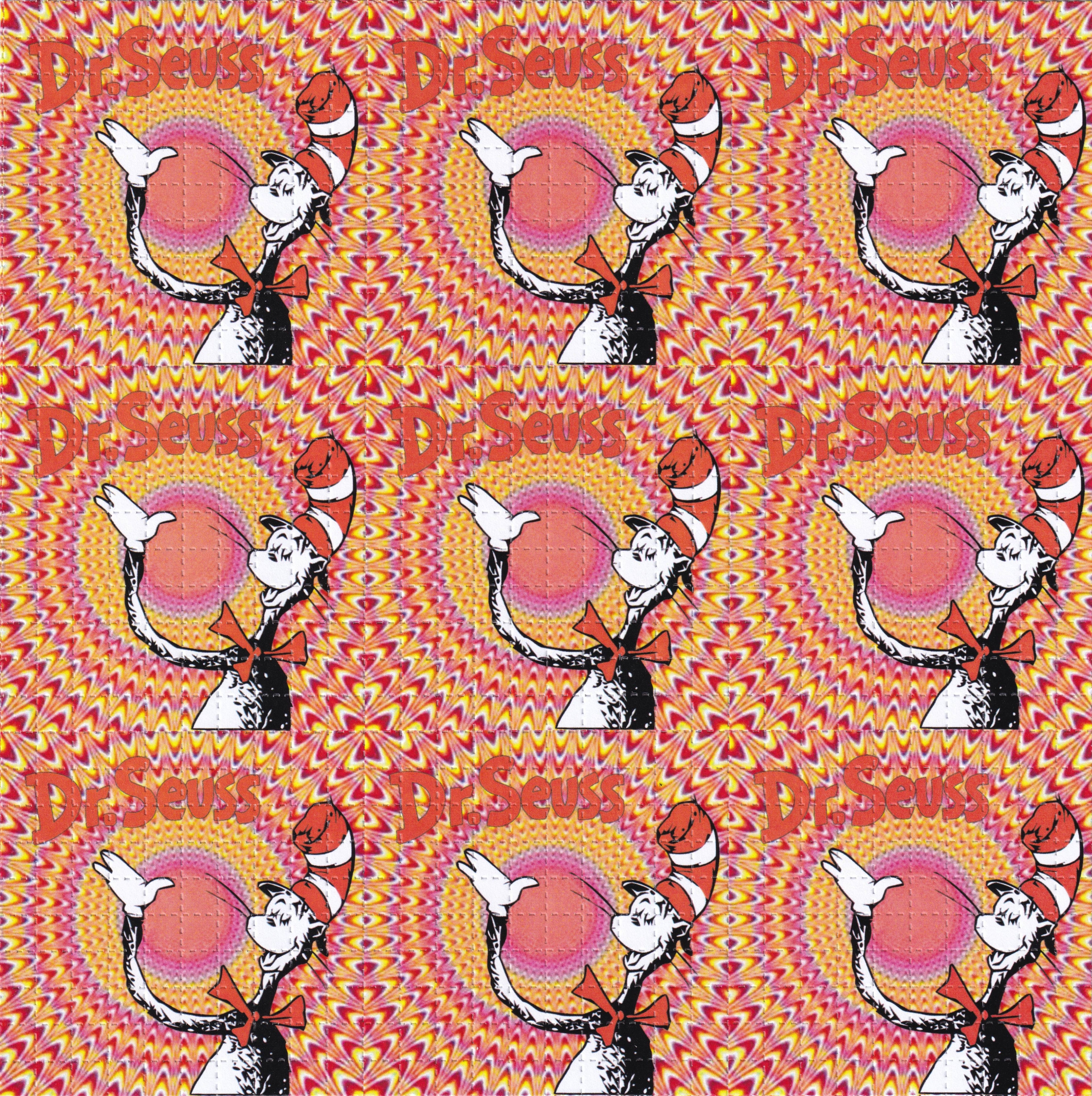 Dr Seuss "DS 3.0" Blotter Art