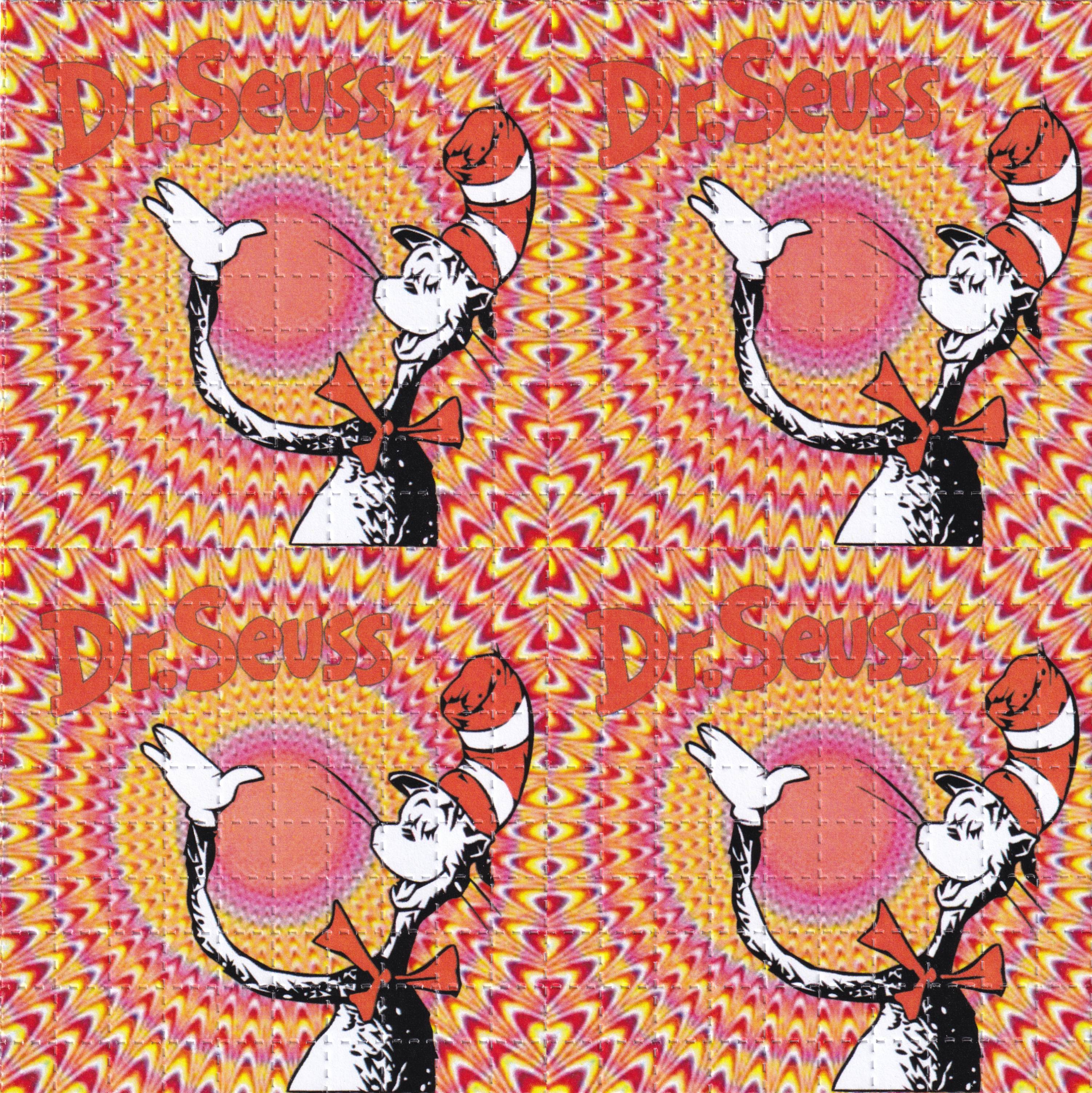 Dr Seuss "DS 3.0" Dark Web Acid LSD Blotter Art