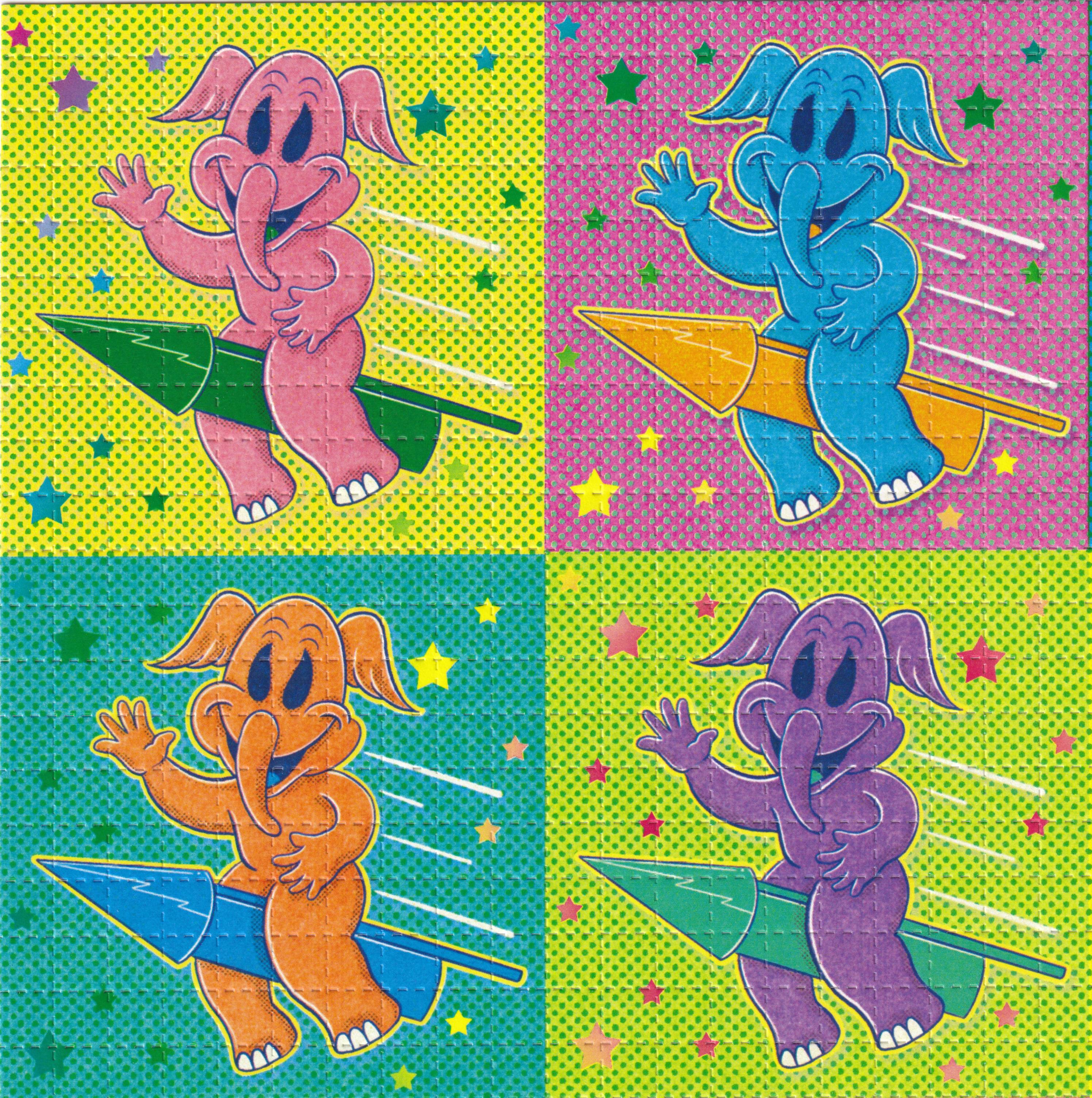Dumbo Blotter Art By Ziero Muko