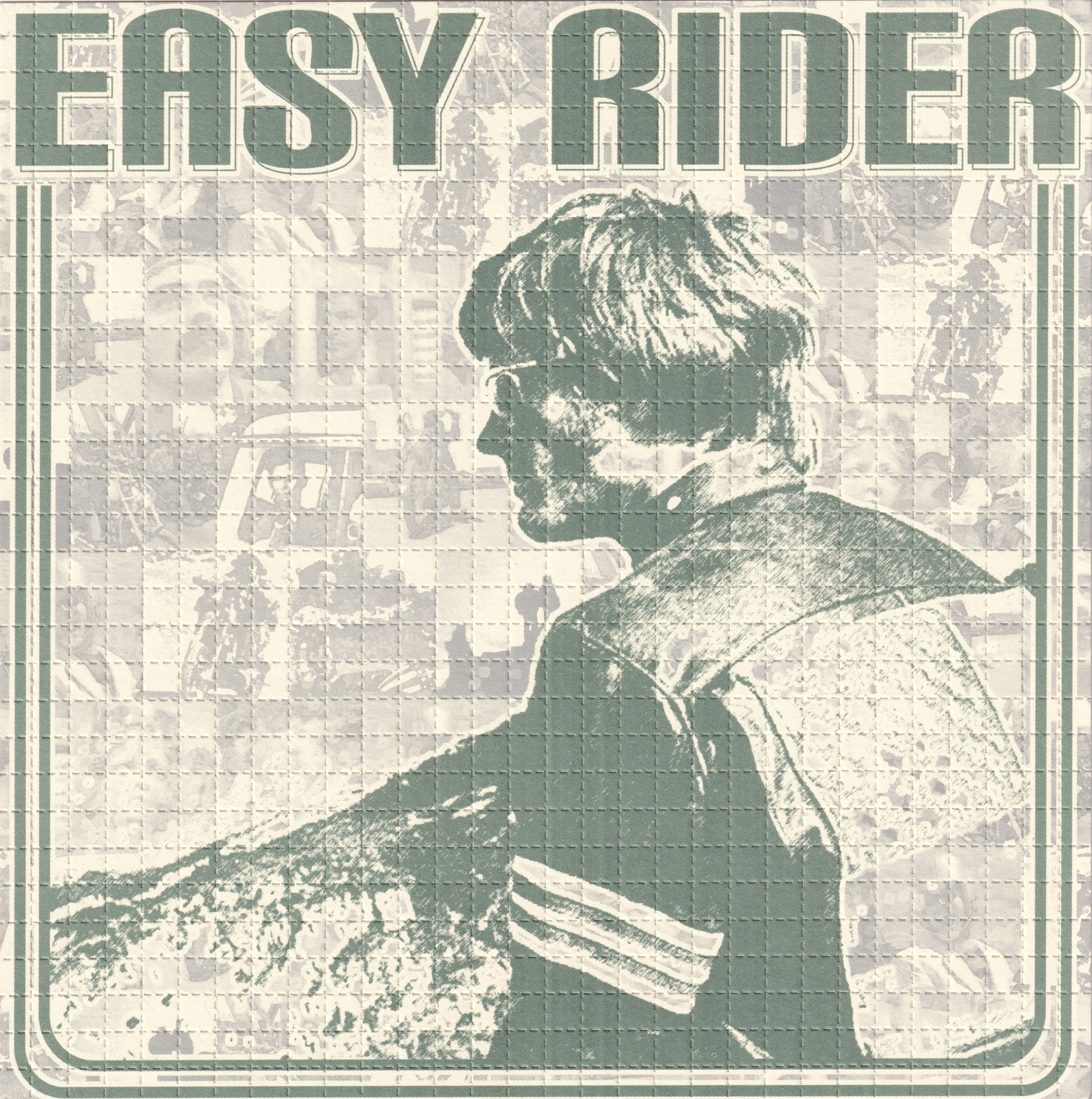 Easy Rider Blotter Art by Lomax