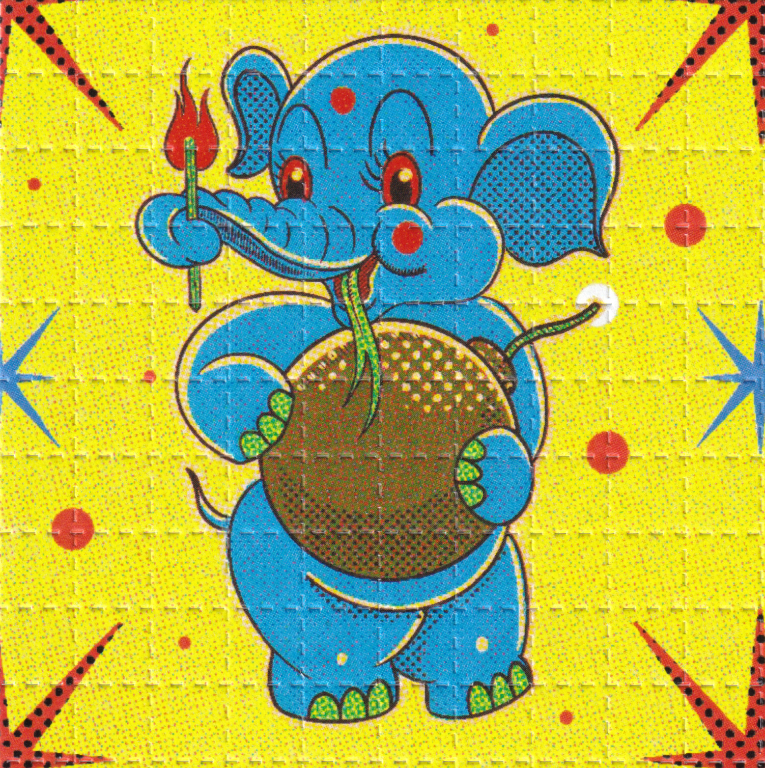 Elephant Bomb Blotter Art By Ziero Muko