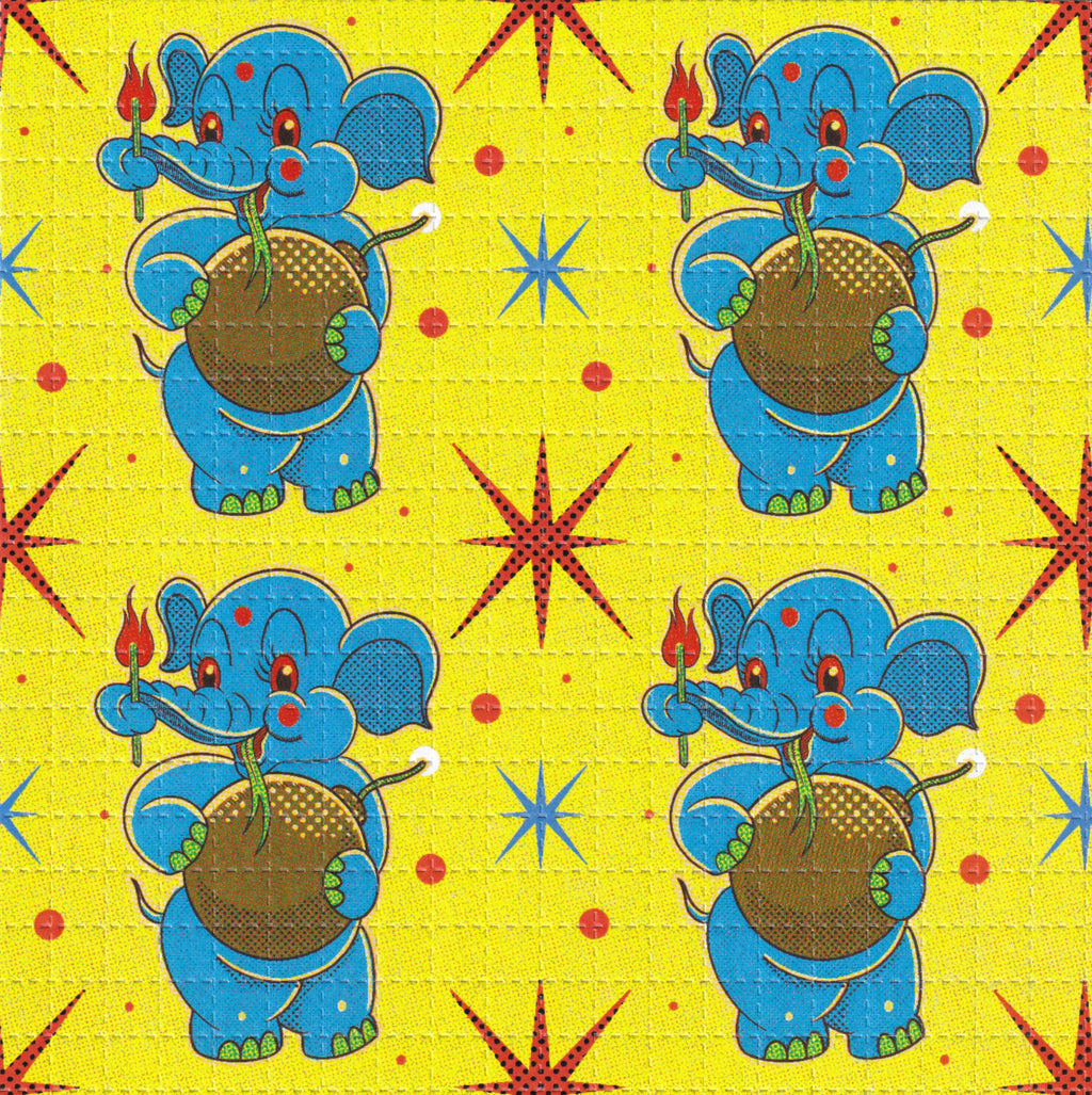 Elephant Bomb Blotter Art By Ziero Muko