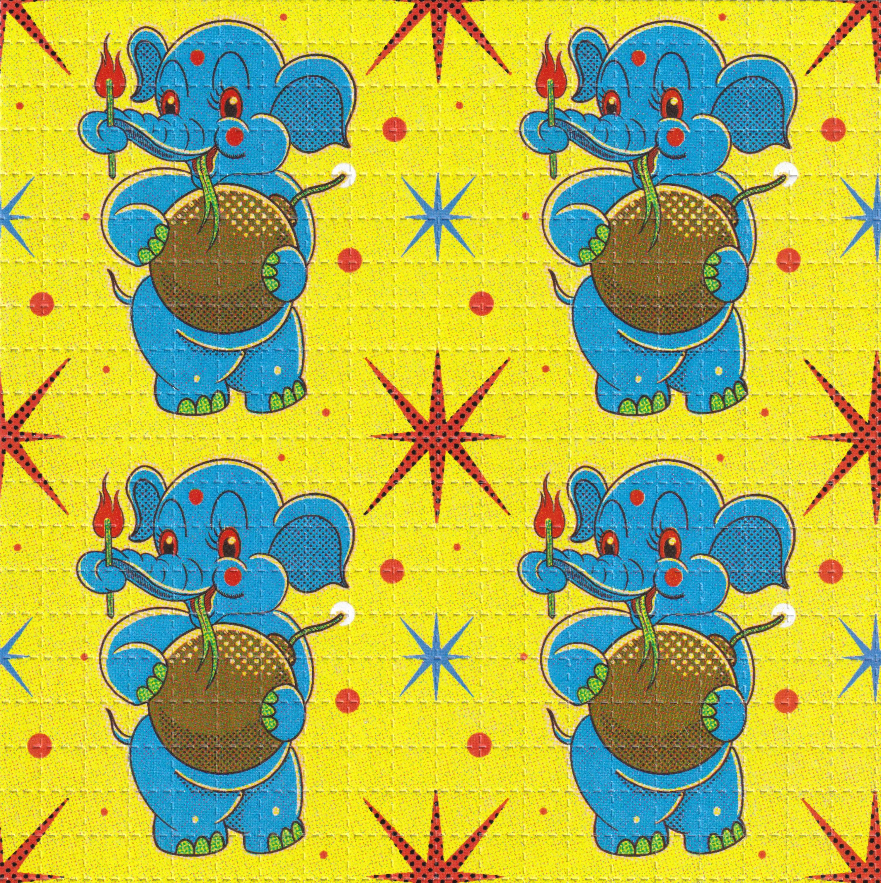 Elephant Bomb Blotter Art By Ziero Muko