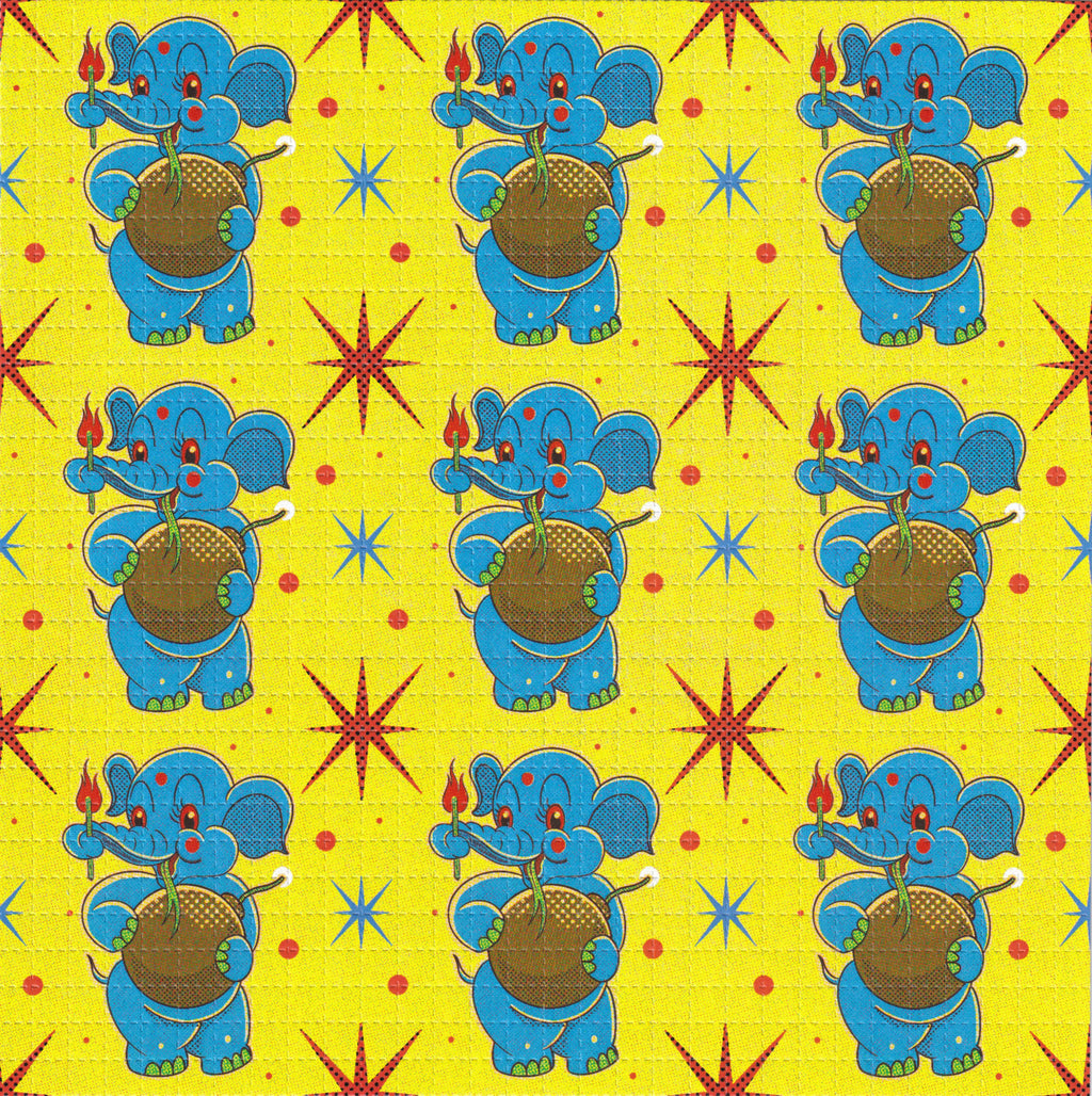Elephant Bomb Blotter Art By Ziero Muko