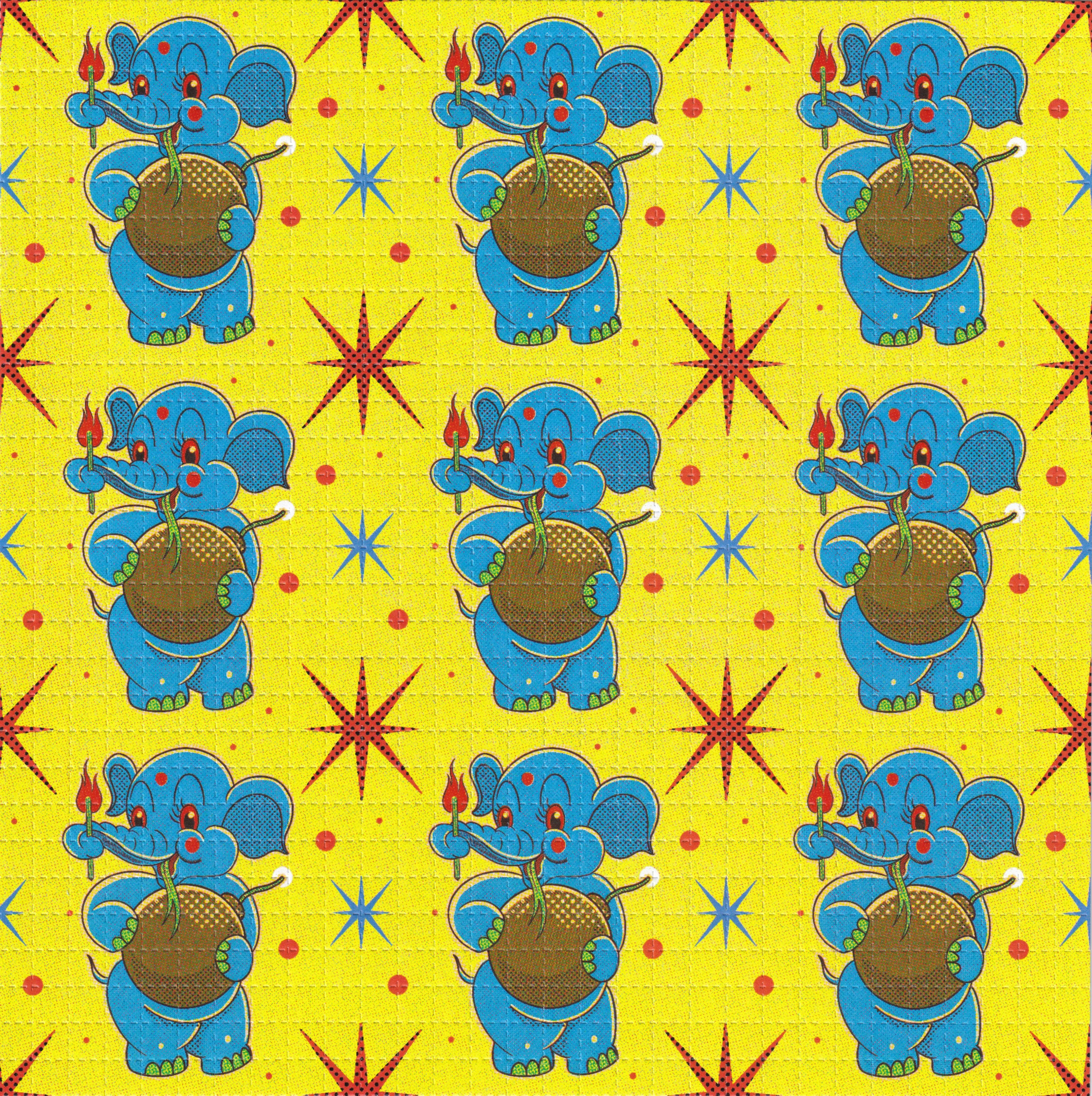 Elephant Bomb Blotter Art By Ziero Muko
