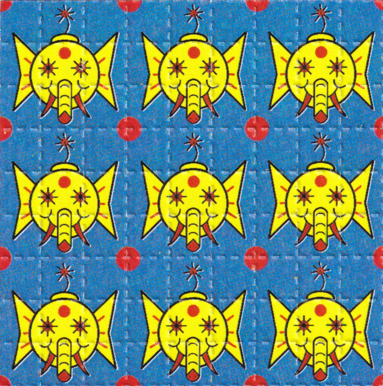 Elephant Blotter Art By Ziero Muko