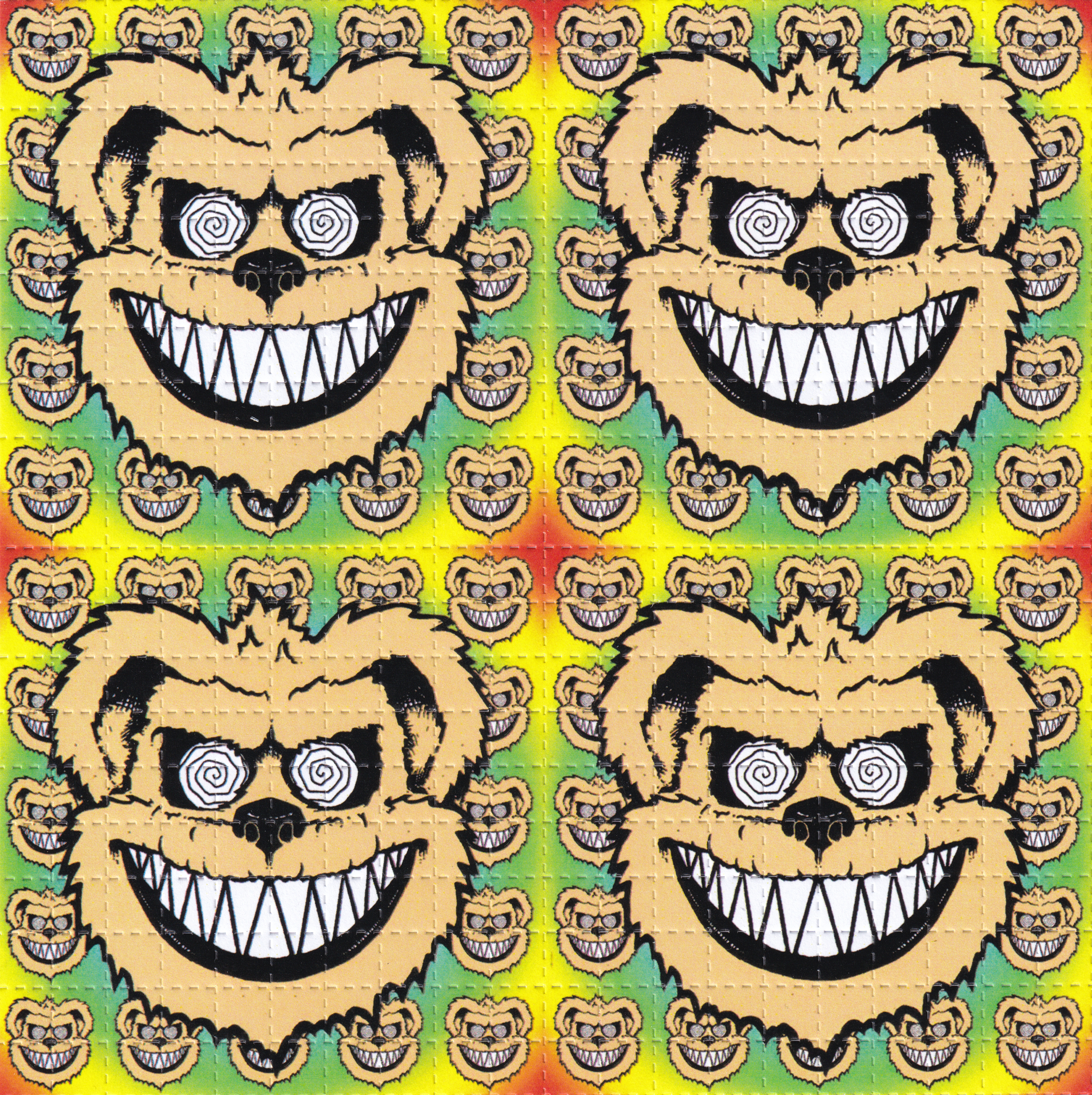 Enchanted Bears 9 Panel Blotter Art