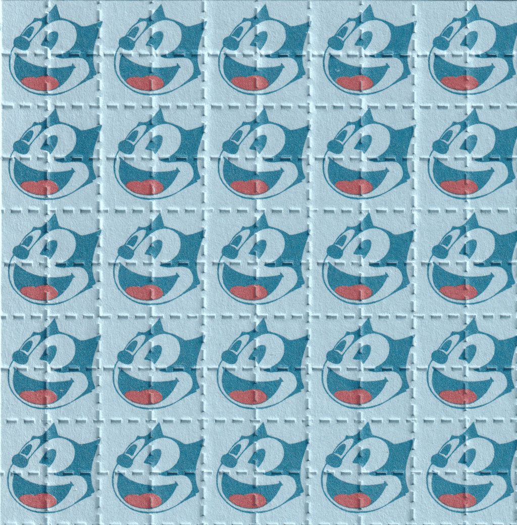 Felix The Cat Blotter Art