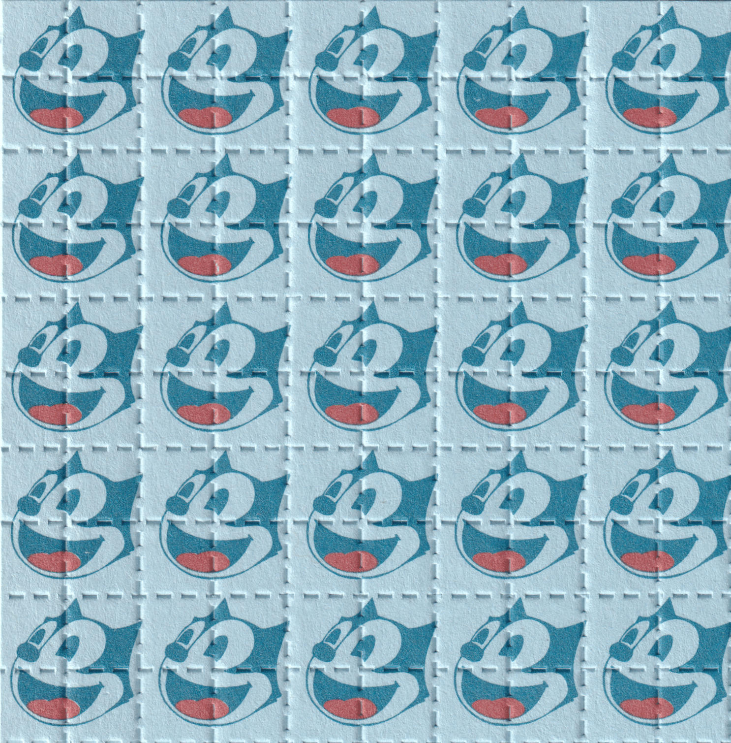 Felix The Cat Blotter Art