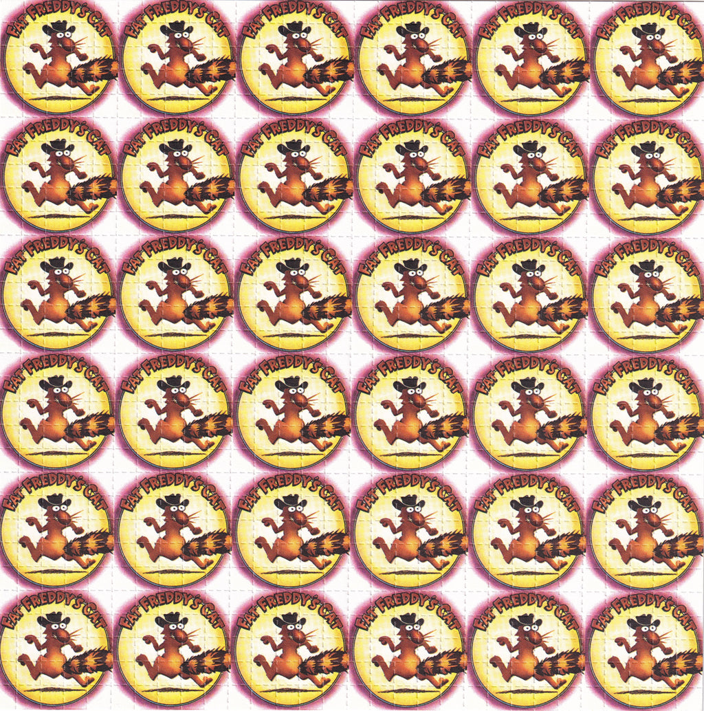 Freddy Fat Cat Blotter Art by John Blackburn