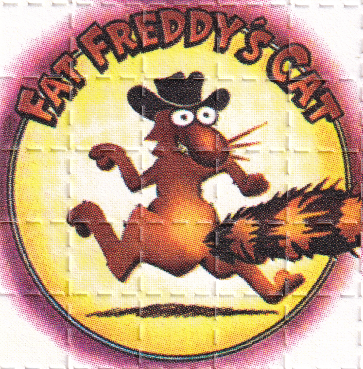Freddy Fat Cat Blotter Art