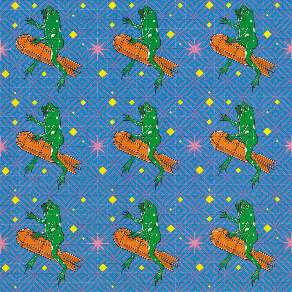 Frog Bomb Blotter Art By Ziero Muko