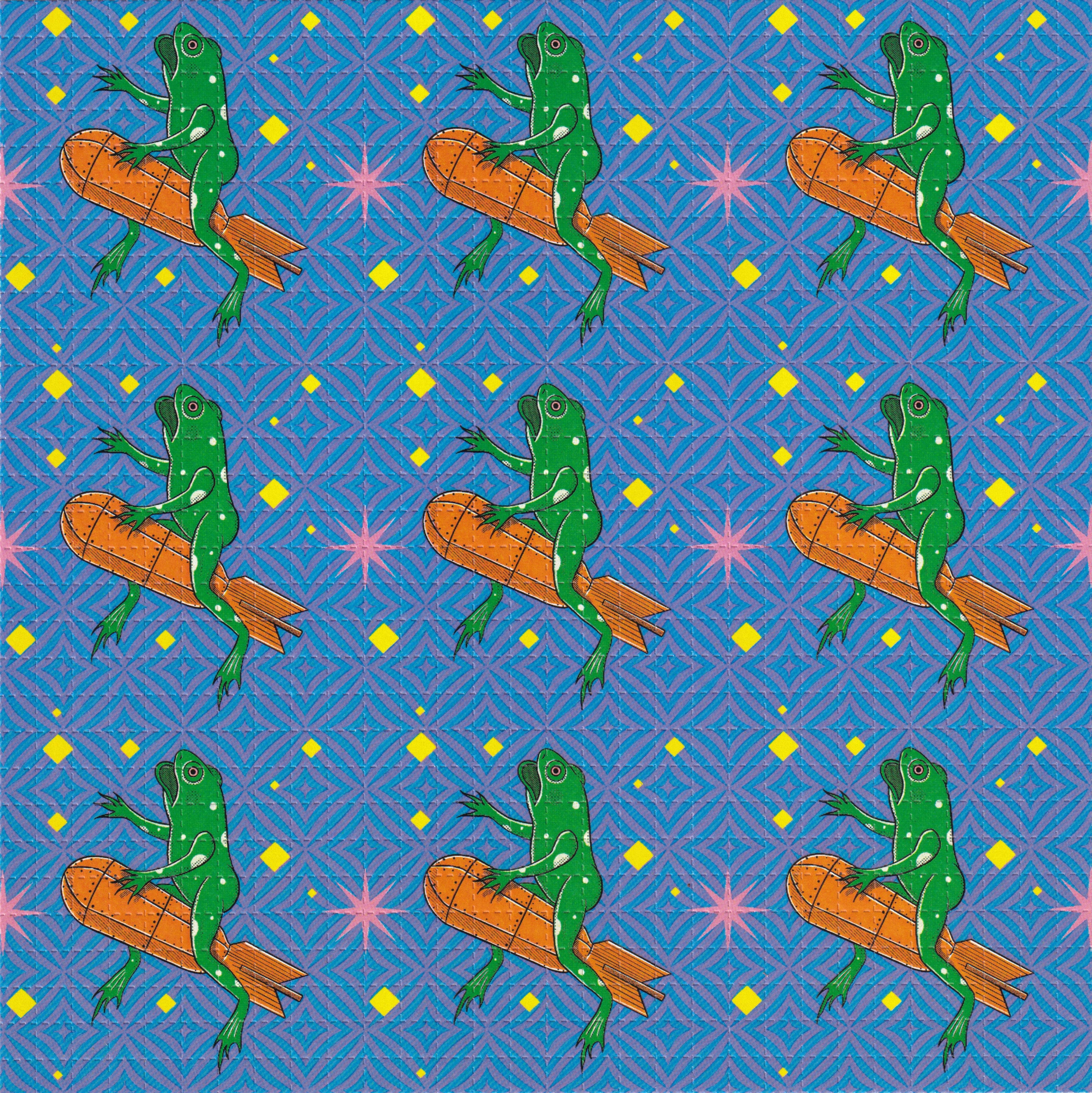 Frog Bomb Blotter Art By Ziero Muko