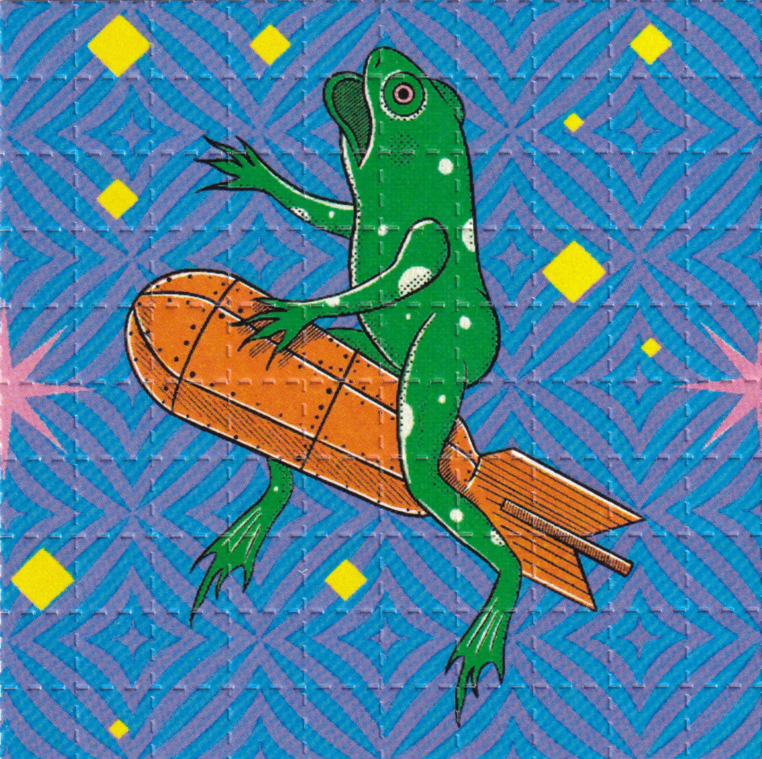 Frog Bomb Blotter Art By Ziero Muko
