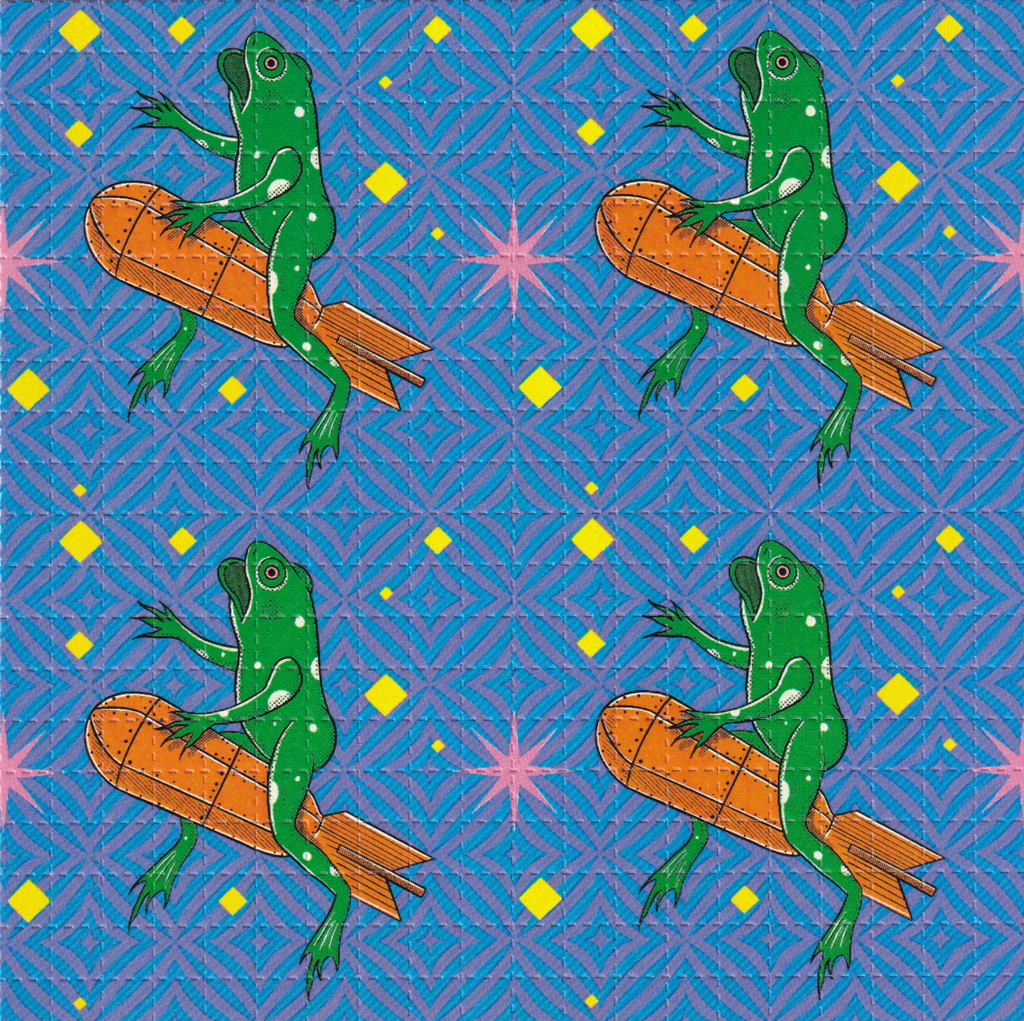Frog Bomb Blotter Art By Ziero Muko
