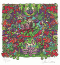 Frog Brigade Blotter Art by Steven Cerio