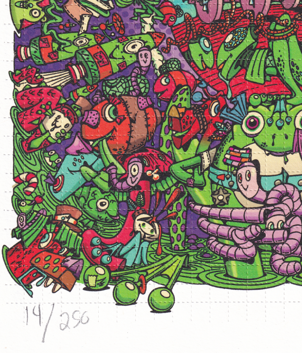 Blotter Art by Steven Cerio