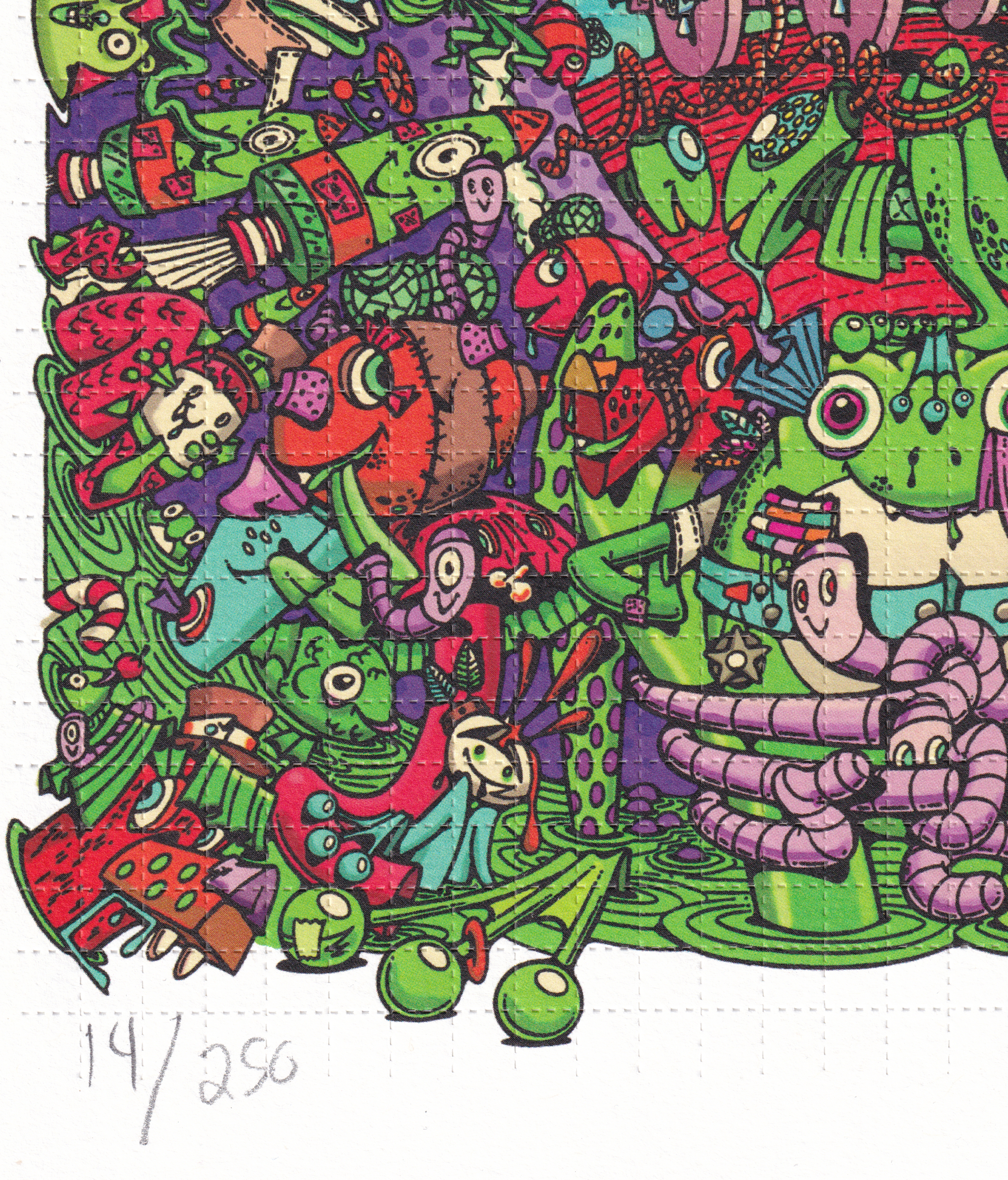 Blotter Art by Steven Cerio