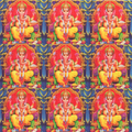 Ganesh 9 Panel Blotter Art