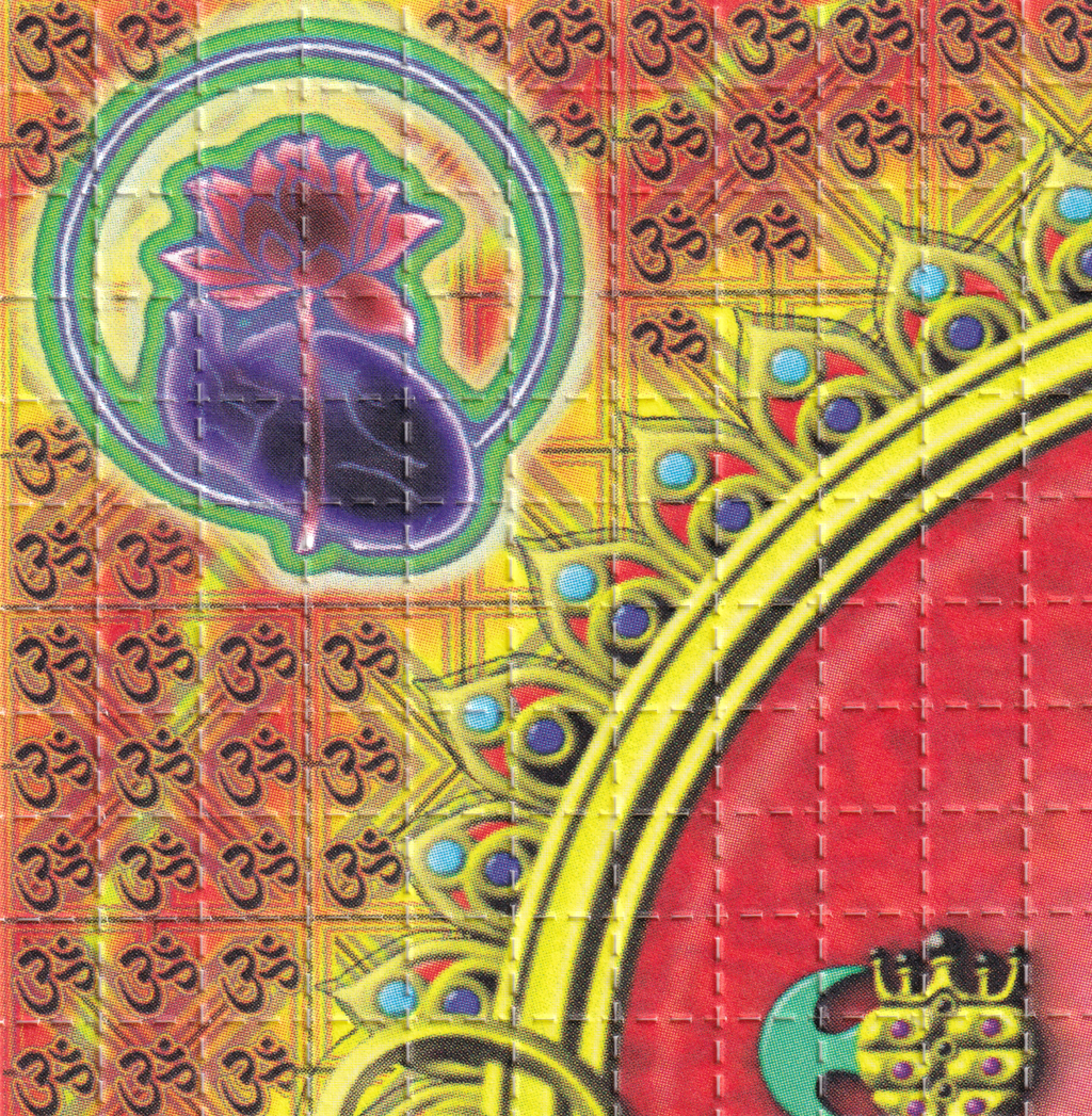 Ganesh Signed Blotter Art by Sun Pedro (2006)