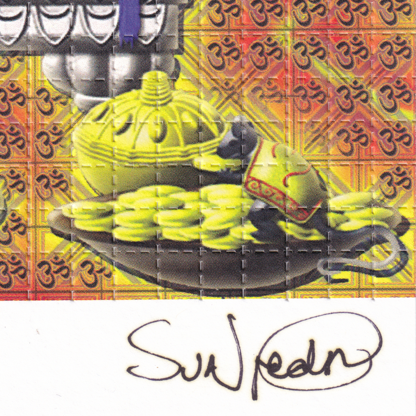 Ganesh Blotter Art by Sun Pedro
