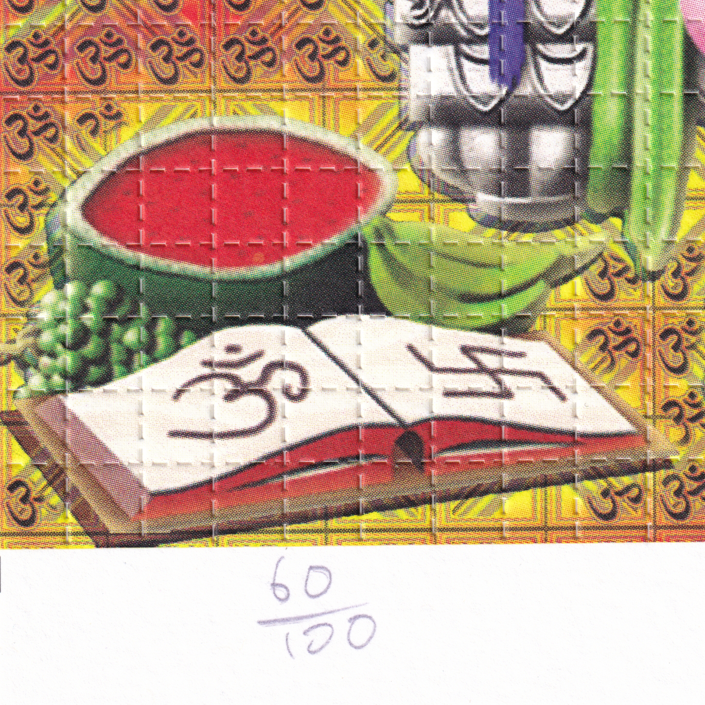 Ganesh Signed Blotter Art by Sun Pedro