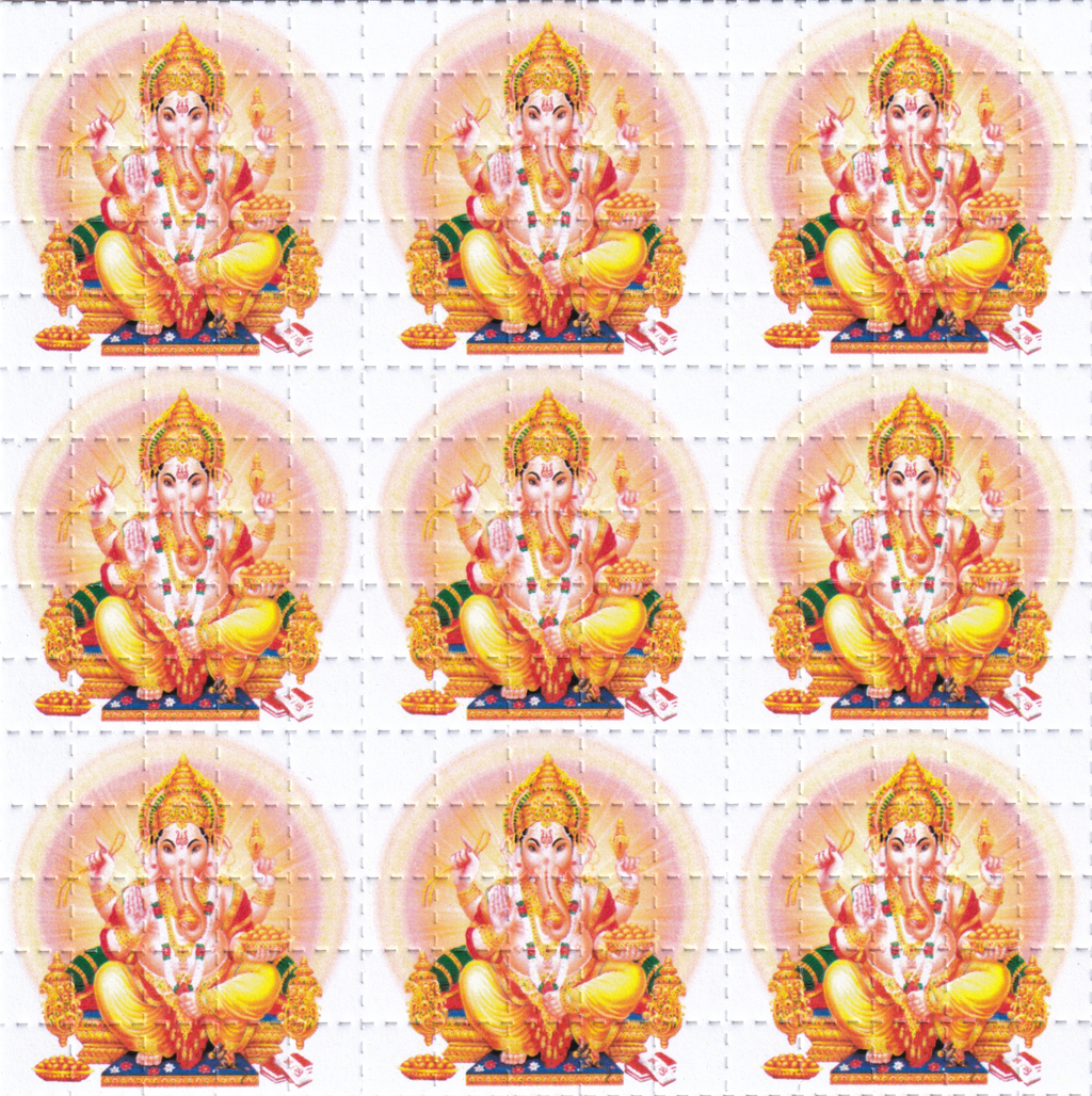 Ganesha LSD Blotter Art