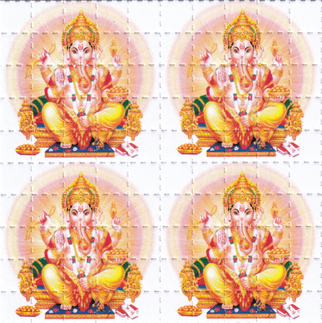 Ganesha Acid Blotter Art