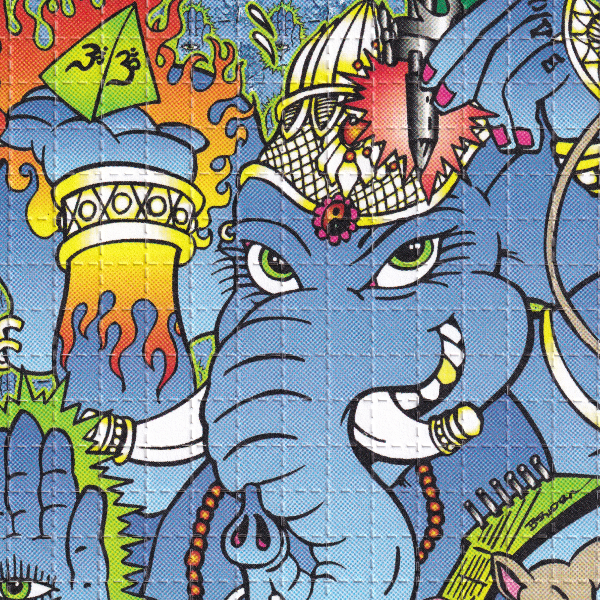 Ganesha Blotter Art By Frank Kozik