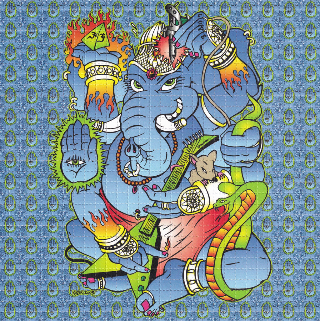Ganesha Blotter Art By Frank Kozik