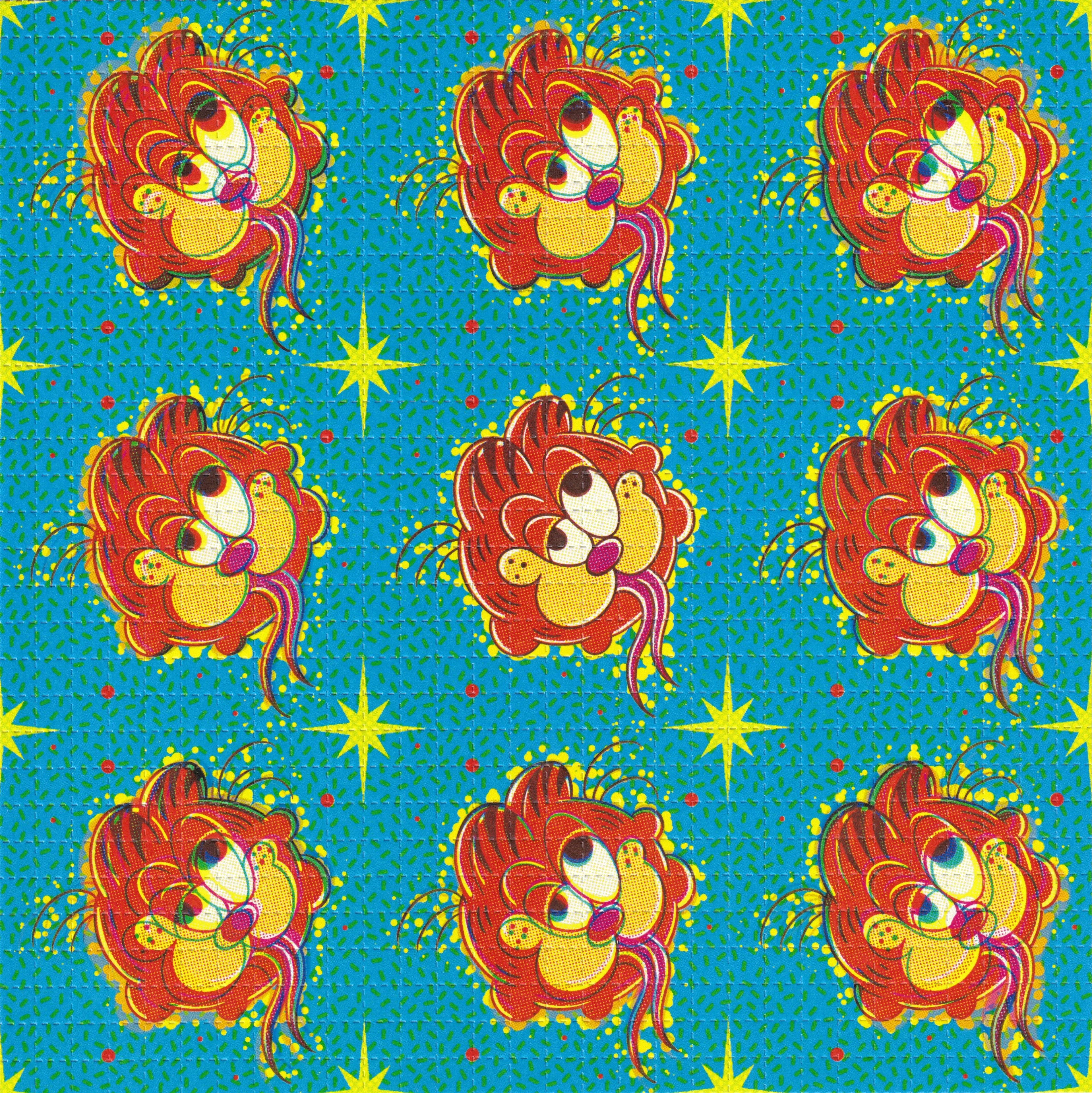 Garfield Blotter Art By Ziero Muko