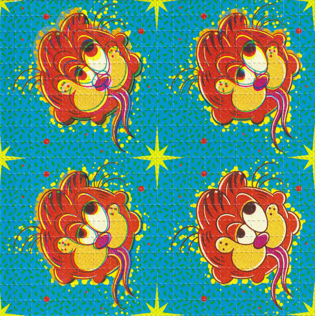 Garfield Blotter Art By Ziero Muko