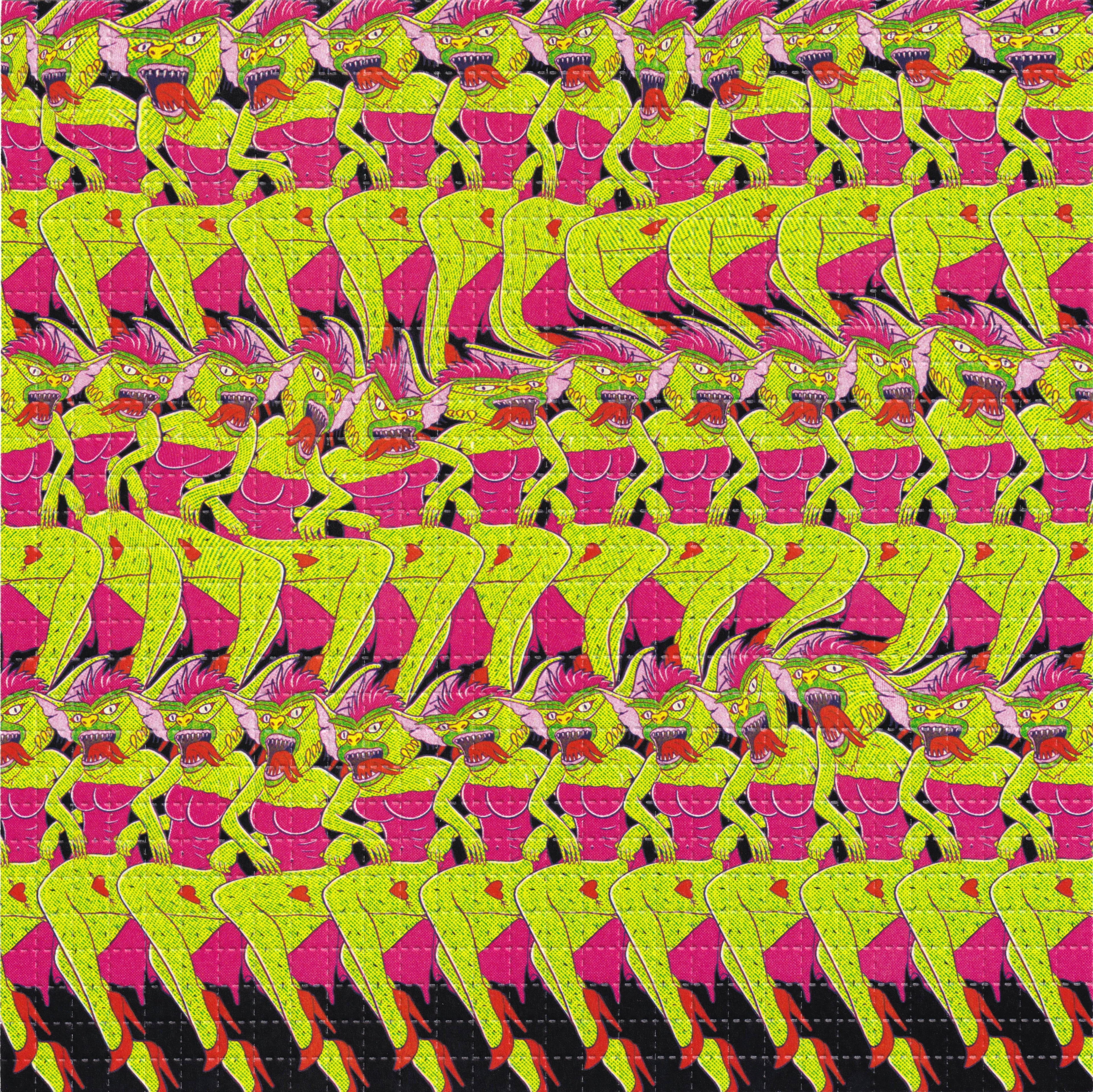 Sexy Germlins Blotter Art By Ziero Muko